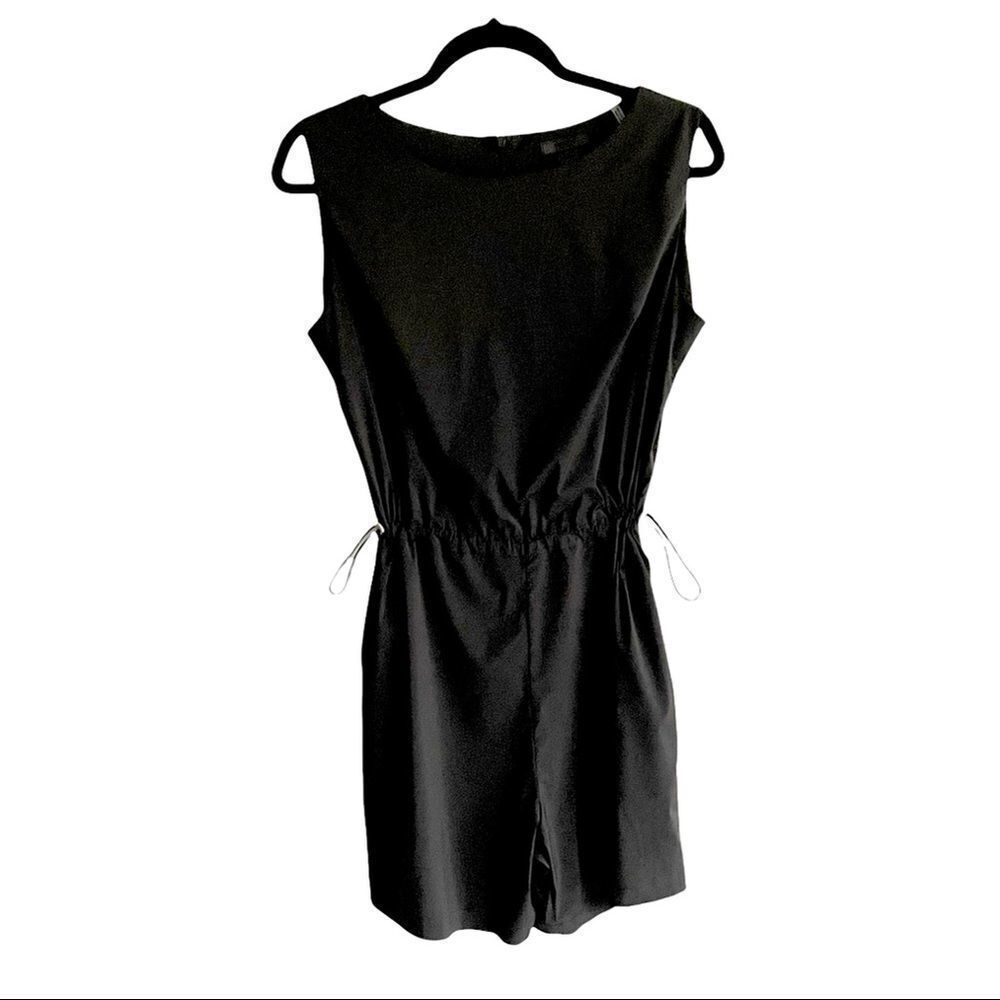Rudsak Black Sleeveless Lightweight Shorts Romper M